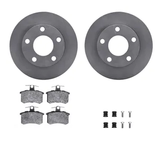 R1 Concepts WFWH1-73006 E- Line Series Brake Rotor W/ Ceramic Brake Pads & Hdw